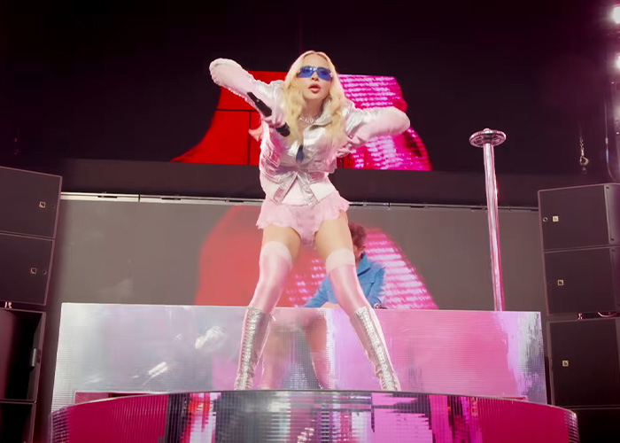 “Trying Not To Fall Down And Break A Hip”: Madonna’s Time Square Performance Sparks Hilarious Reactions