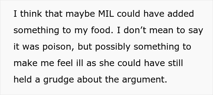 Person Gets Violently Sick After MIL&rsquo;s Birthday Dinner, Starts To Suspect Why
