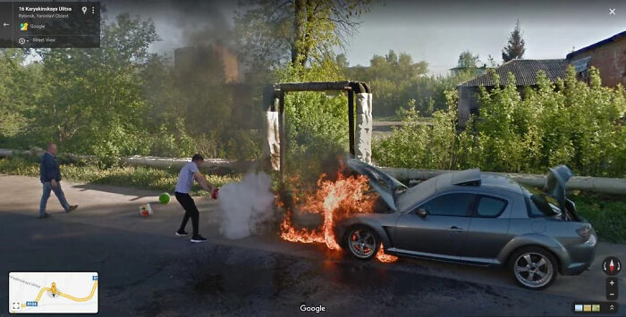 &ldquo;I Will Be Immortalized On Google Street View Forever&rdquo;: 81 Bizarre And Funny Google Street View Photos