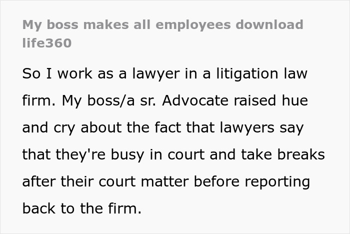 Boss Tracks Employees Using The Same App He Uses On His Kids, Threatens Them With Fines: &ldquo;So So So Wrong”