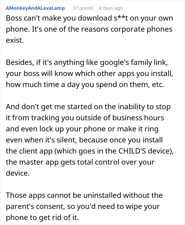 Boss Tracks Employees Using The Same App He Uses On His Kids, Threatens Them With Fines: &ldquo;So So So Wrong”