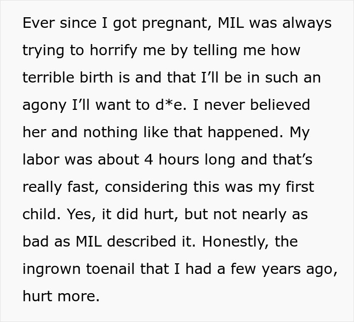 MIL Doesn’t Hear DIL Scream During Childbirth, Comes Up With A Wild Theory