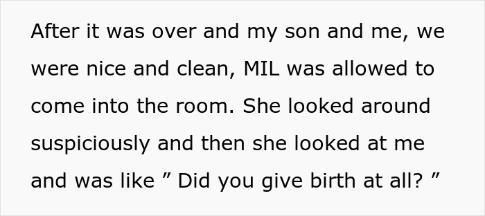 MIL Doesn’t Hear DIL Scream During Childbirth, Comes Up With A Wild Theory
