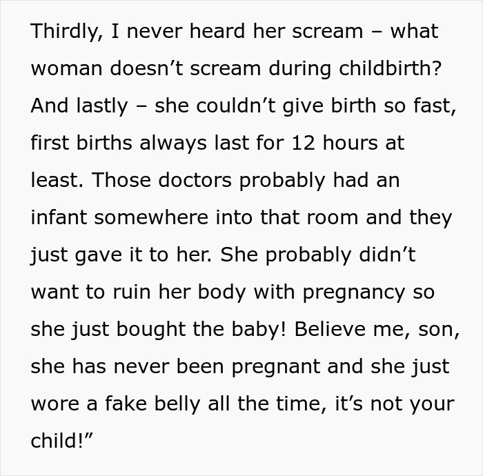 MIL Doesn’t Hear DIL Scream During Childbirth, Comes Up With A Wild Theory