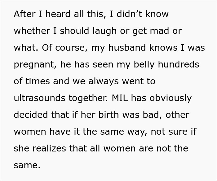 MIL Doesn’t Hear DIL Scream During Childbirth, Comes Up With A Wild Theory
