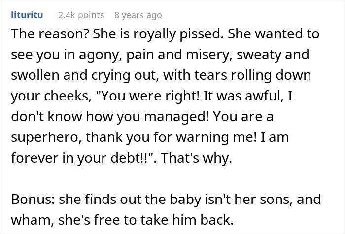 MIL Doesn’t Hear DIL Scream During Childbirth, Comes Up With A Wild Theory