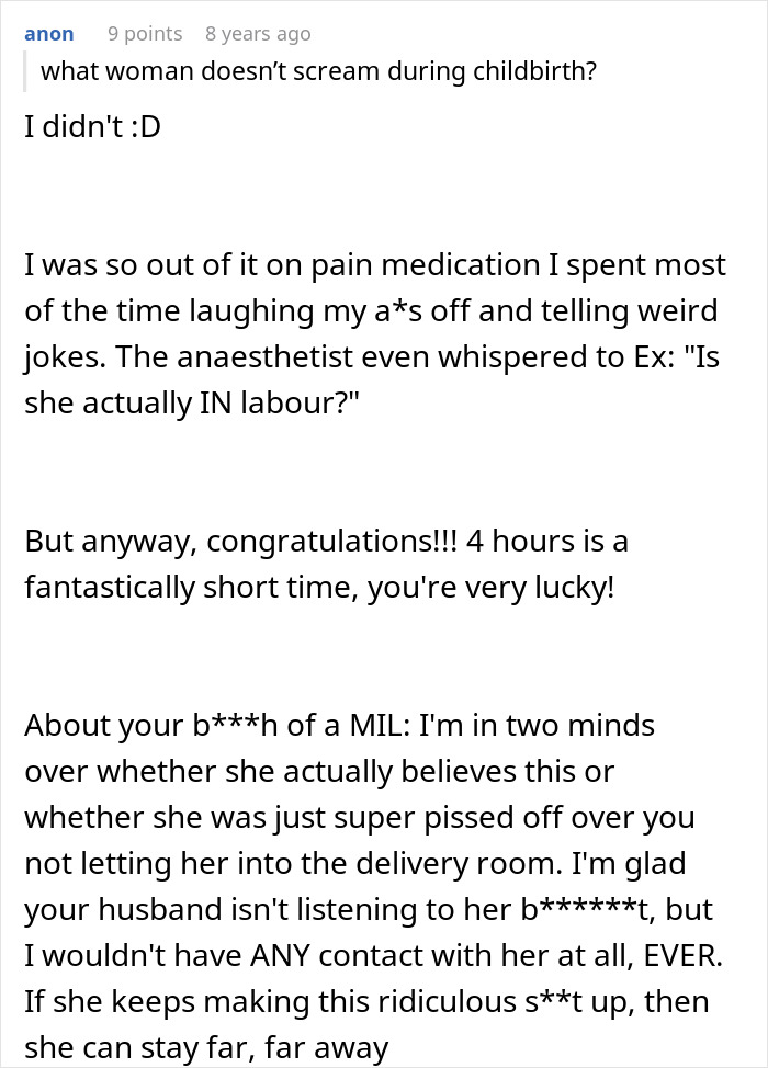 MIL Doesn’t Hear DIL Scream During Childbirth, Comes Up With A Wild Theory