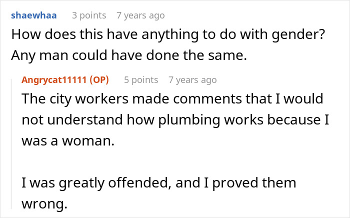 Woman Notices One Major Problem Sexist Water Department Workers Missed: “Didn’t Know What I Was Talking About”
