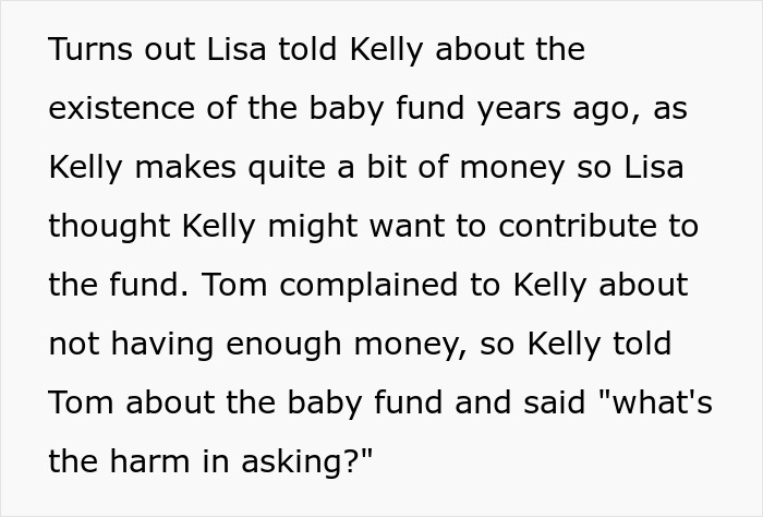 Woman Saves For Her Future Child For Years, Brother Thinks One Cruel Comment Will Get Him The Money