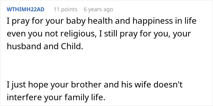 Woman Saves For Her Future Child For Years, Brother Thinks One Cruel Comment Will Get Him The Money