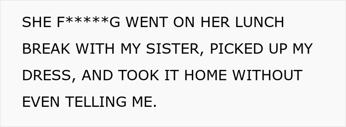 Mom Steals Bride’s Wedding Dress, Has The Nerve To Lie When It’s Literally Lying In Her House