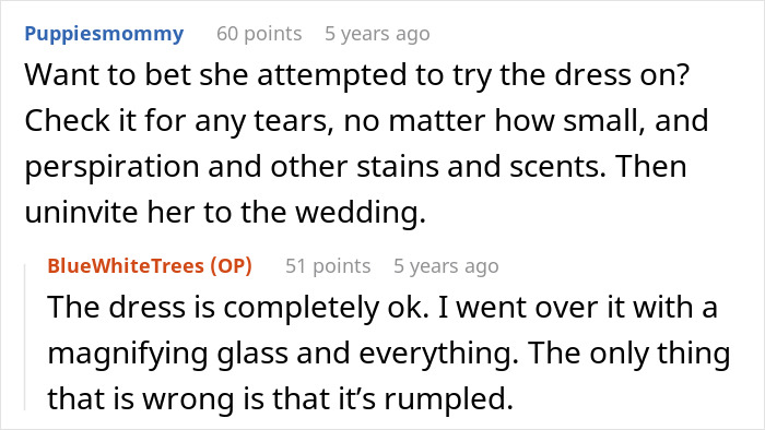 Mom Steals Bride’s Wedding Dress, Has The Nerve To Lie When It’s Literally Lying In Her House