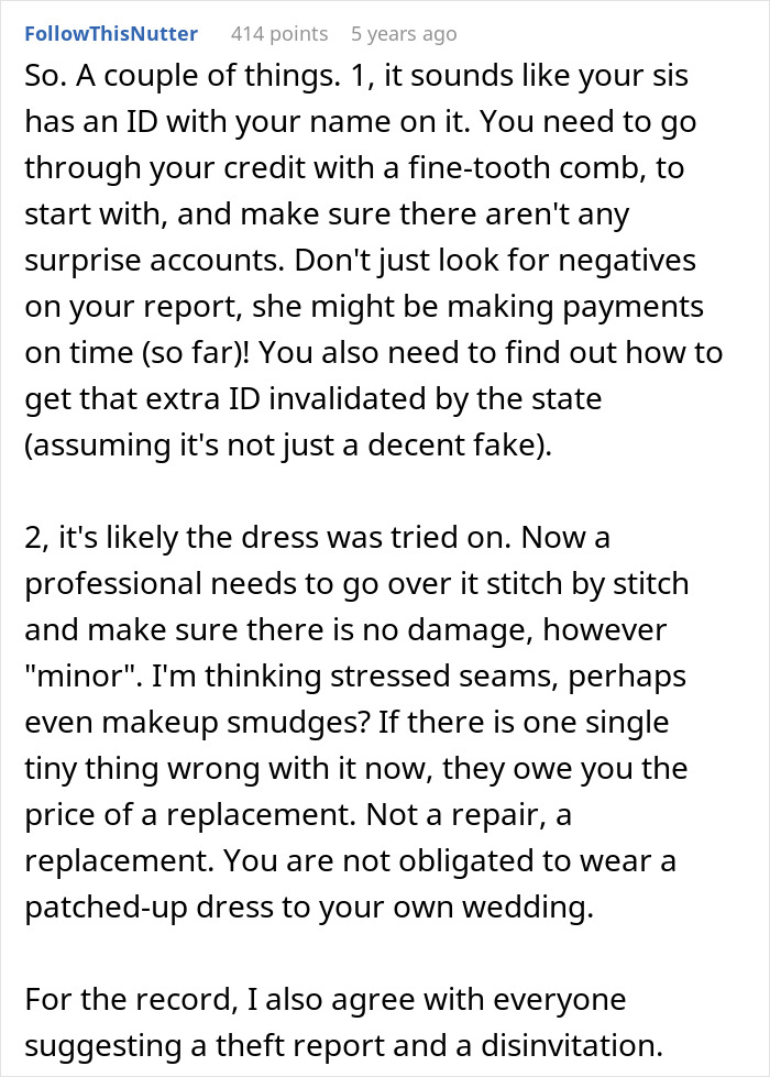 Mom Steals Bride’s Wedding Dress, Has The Nerve To Lie When It’s Literally Lying In Her House