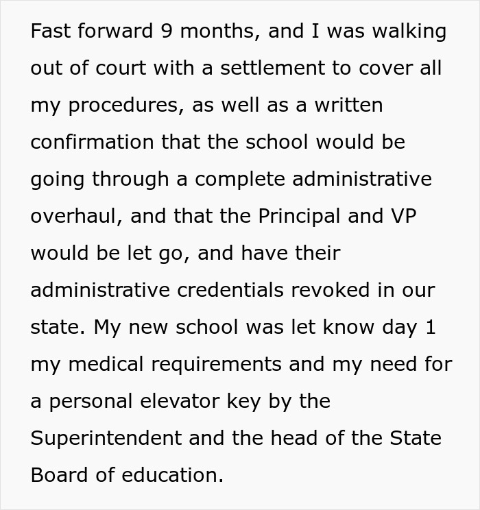 School Won’t Give Elevator Key To Disabled Teen, Mom Rips Into The Staff And Takes Them Down Legally