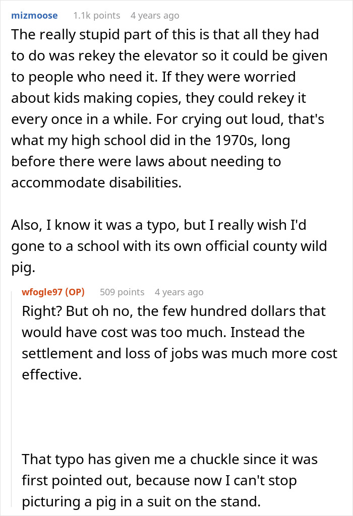 School Won’t Give Elevator Key To Disabled Teen, Mom Rips Into The Staff And Takes Them Down Legally
