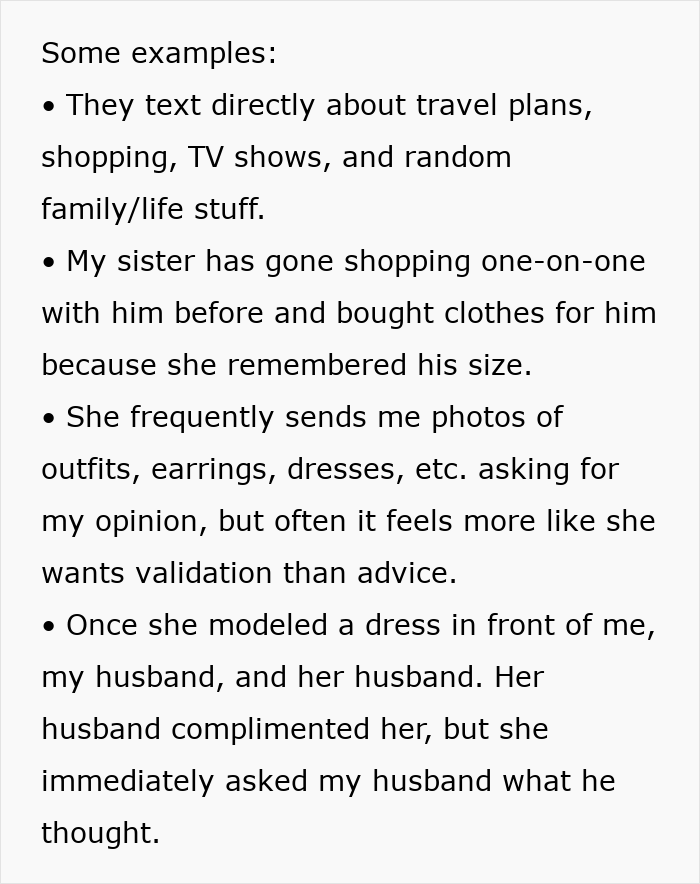 Hubby And Wife’s Sis Text Privately And Spend Time Alone, Wife Gets Called Jealous For Speaking Up