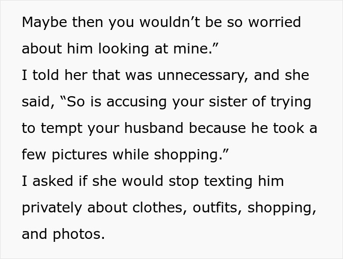 Hubby And Wife’s Sis Text Privately And Spend Time Alone, Wife Gets Called Jealous For Speaking Up