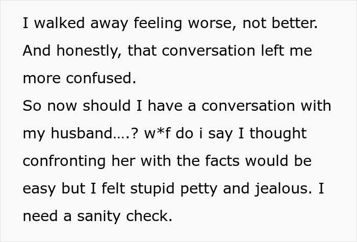 Hubby And Wife’s Sis Text Privately And Spend Time Alone, Wife Gets Called Jealous For Speaking Up