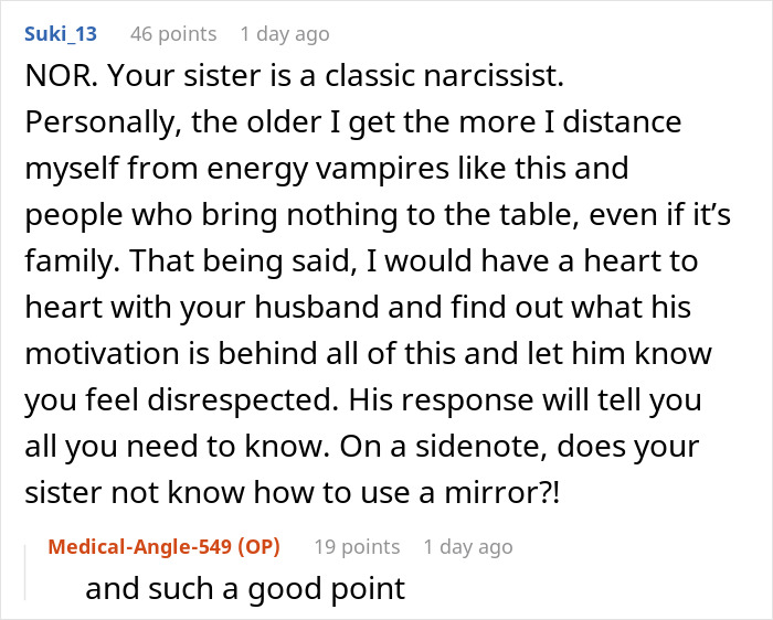 Hubby And Wife’s Sis Text Privately And Spend Time Alone, Wife Gets Called Jealous For Speaking Up