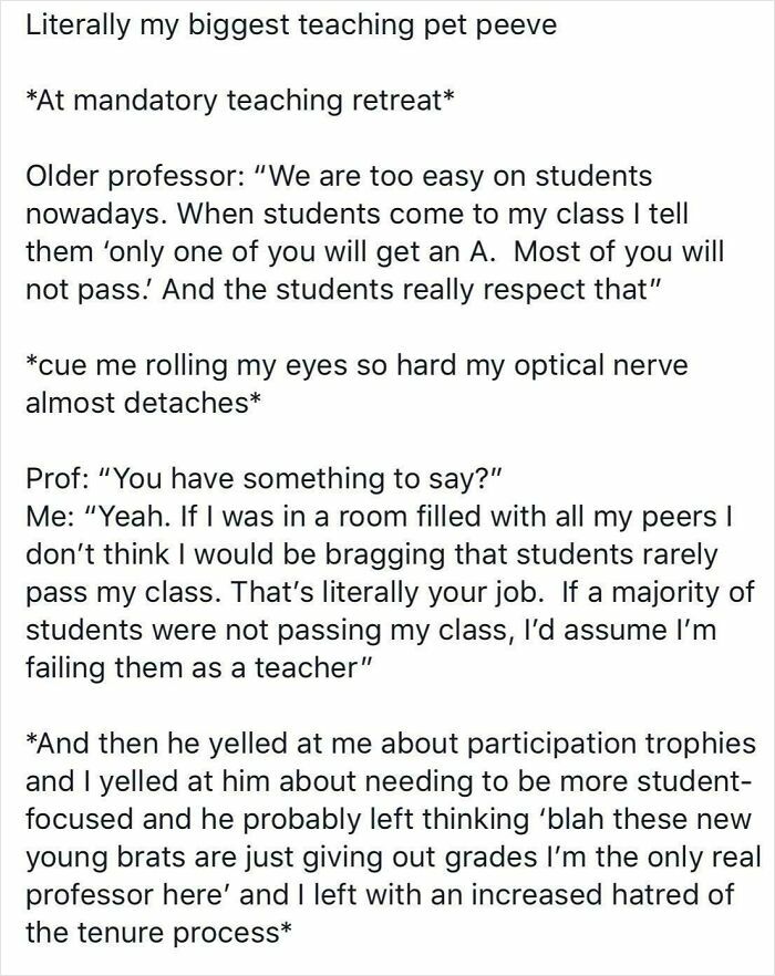 68 Teachers That Got An A+ In Being Toxic And Annoying, According To Their Students