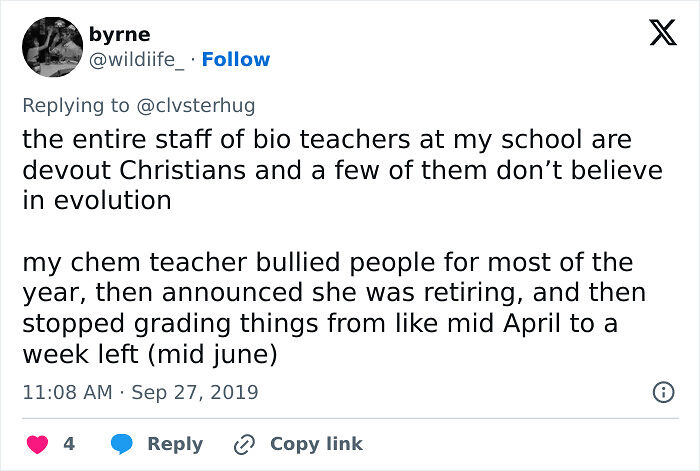68 Teachers That Got An A+ In Being Toxic And Annoying, According To Their Students