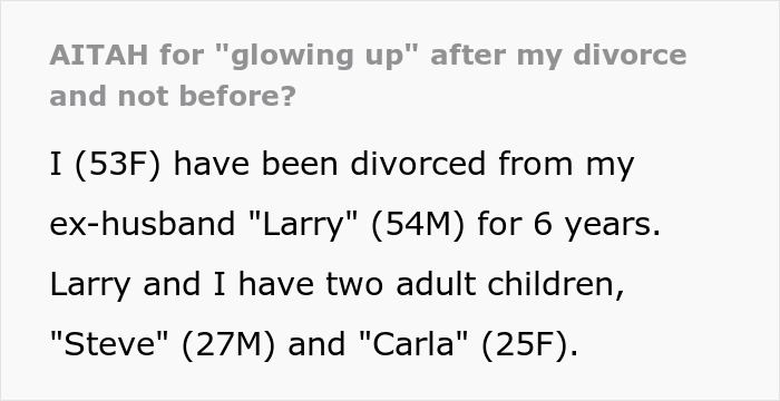 Woman Glows Up After Leaving Her Cheating Husband, Makes Her Kids Cut Contact With Her