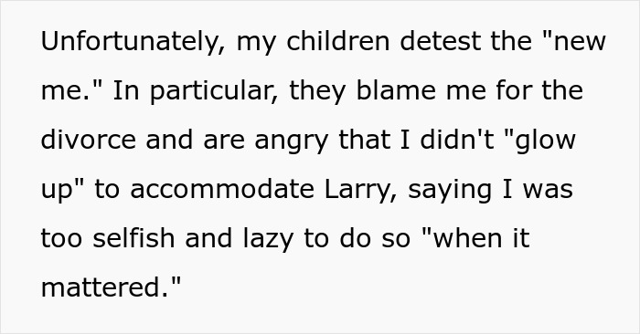 Woman Glows Up After Leaving Her Cheating Husband, Makes Her Kids Cut Contact With Her