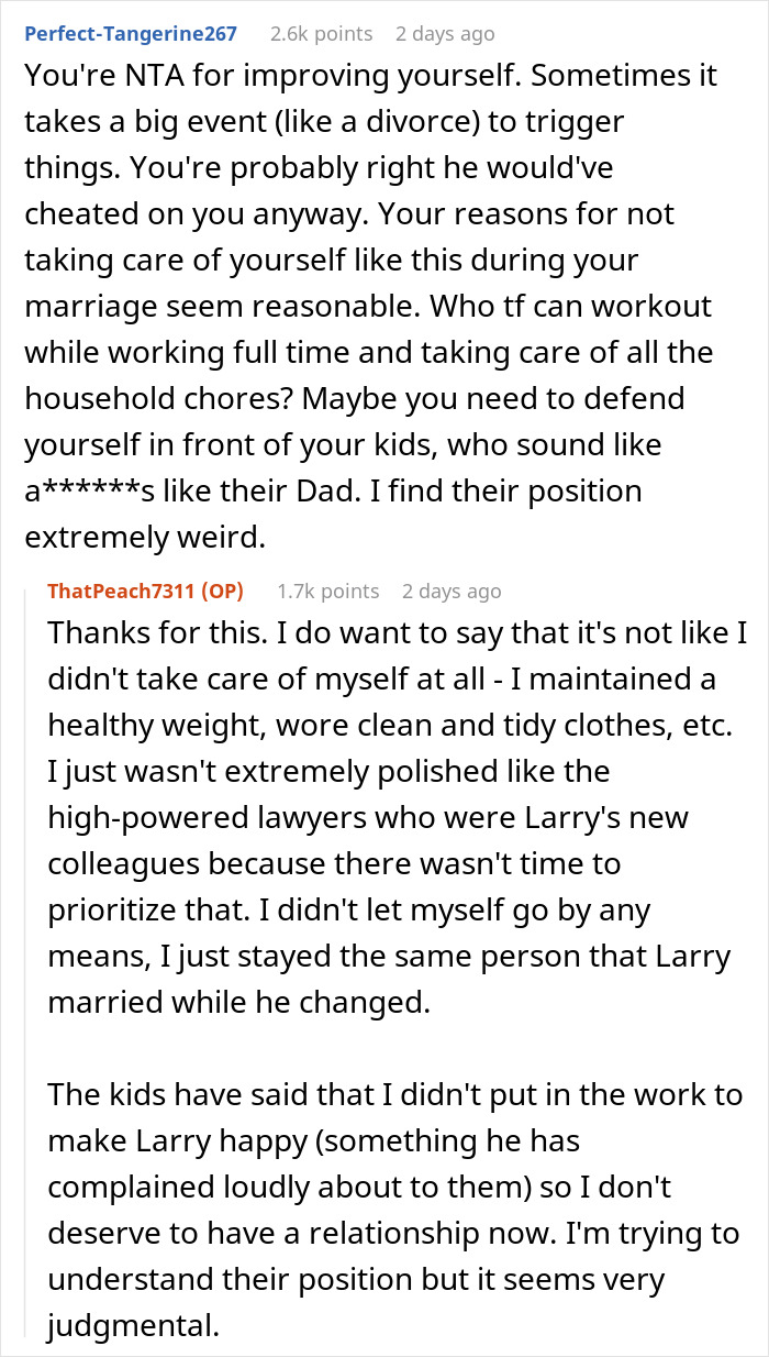 Woman Glows Up After Leaving Her Cheating Husband, Makes Her Kids Cut Contact With Her