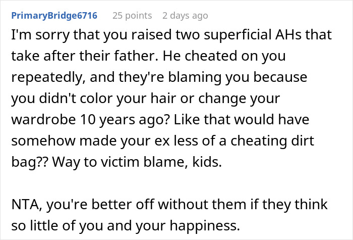 Woman Glows Up After Leaving Her Cheating Husband, Makes Her Kids Cut Contact With Her