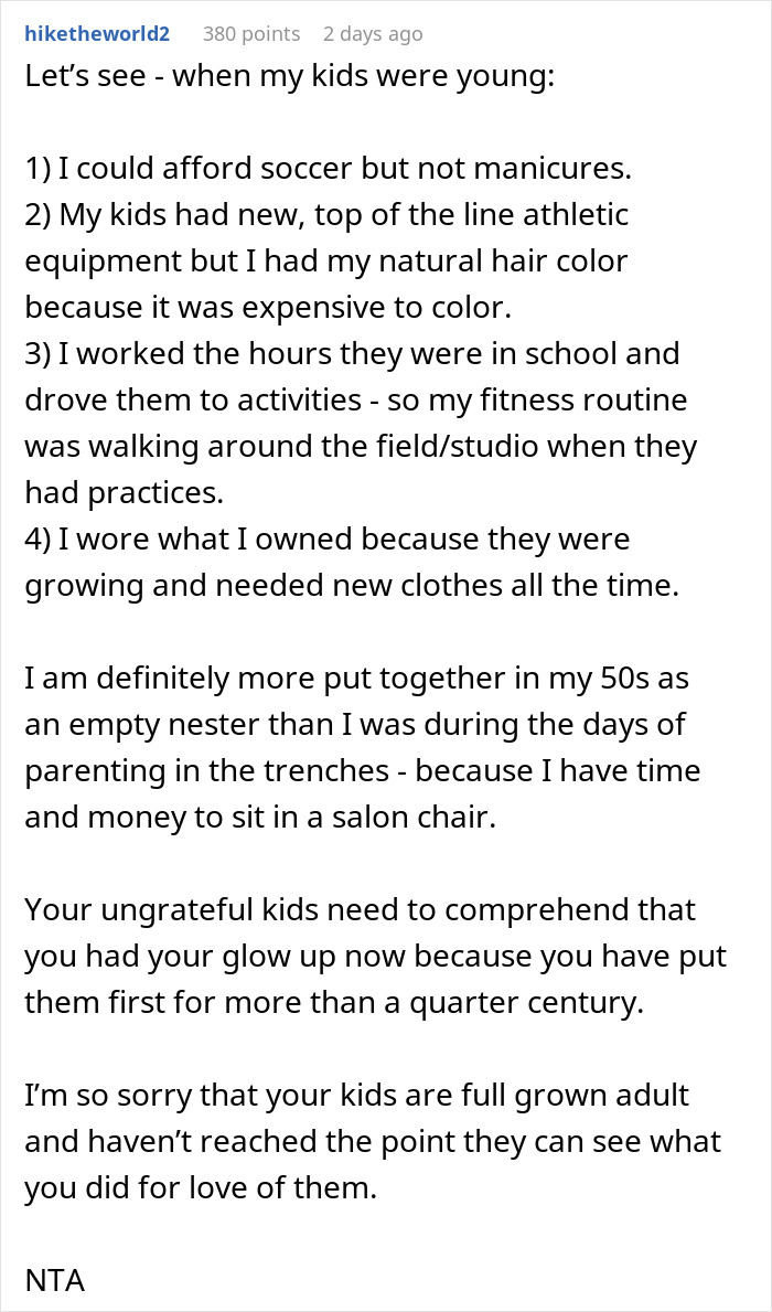 Woman Glows Up After Leaving Her Cheating Husband, Makes Her Kids Cut Contact With Her