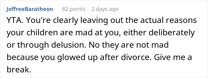 Woman Glows Up After Leaving Her Cheating Husband, Makes Her Kids Cut Contact With Her