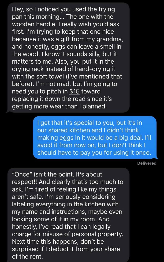 64 Horrible Roommates Who Somehow Passed The Vibe Check Before Move-In Day And Failed Soon After