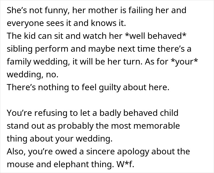 Entitled Mom Wants All Eyes On Her And Her Daughter During Brothers Wedding, Gets Dragged Instead
