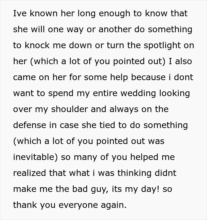 Entitled Mom Wants All Eyes On Her And Her Daughter During Brothers Wedding, Gets Dragged Instead
