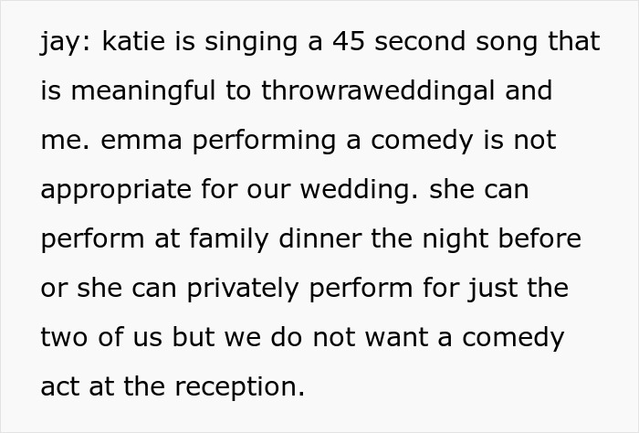 Entitled Mom Wants All Eyes On Her And Her Daughter During Brothers Wedding, Gets Dragged Instead