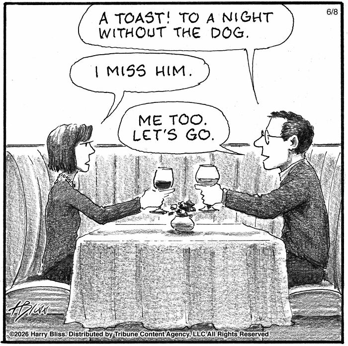 This New Yorker Magazine Cartoonist Creates Clever One-Panel Comics (40 New Pics)