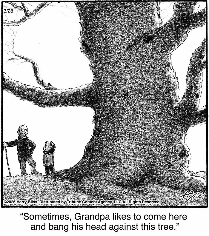This New Yorker Magazine Cartoonist Creates Clever One-Panel Comics (40 New Pics)