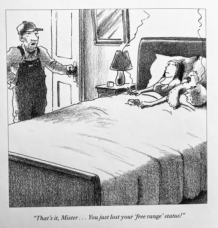 This New Yorker Magazine Cartoonist Creates Clever One-Panel Comics (40 New Pics)