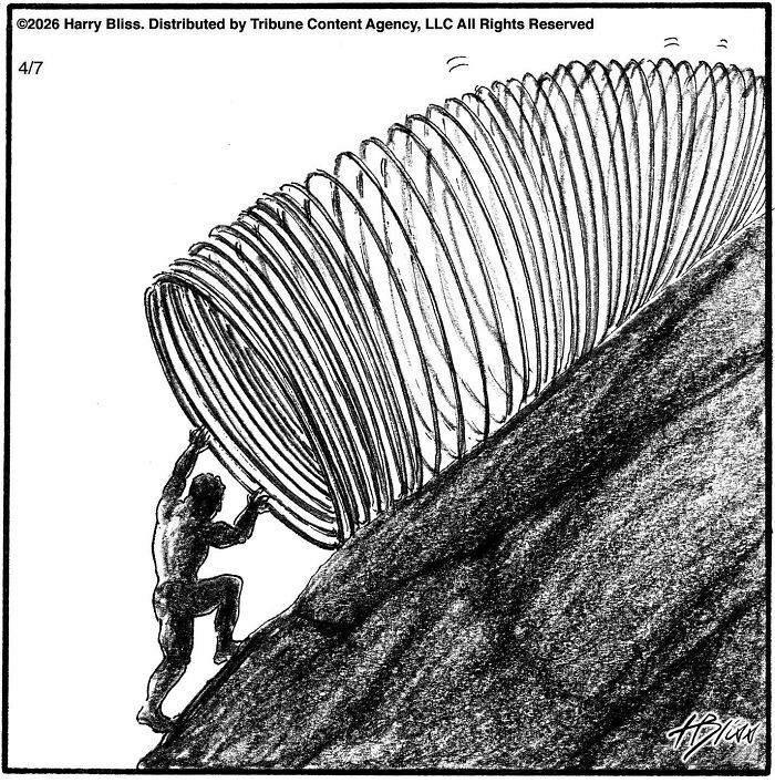 This New Yorker Magazine Cartoonist Creates Clever One-Panel Comics (40 New Pics)