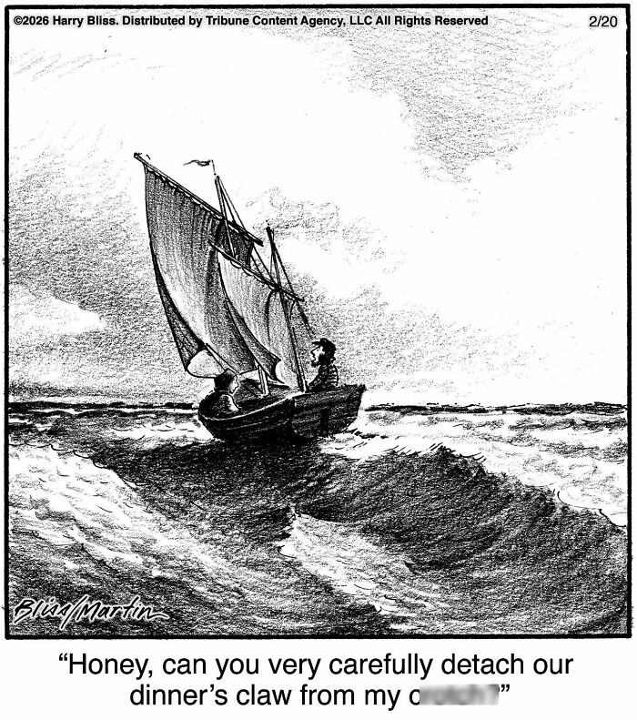 This New Yorker Magazine Cartoonist Creates Clever One-Panel Comics (40 New Pics)