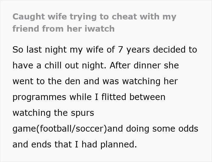 Man Discovers Wife’s Affair Through Her iWatch, Then Loses His Family Too When They Take Her Side