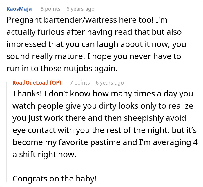 Religious Fanatics Fume Because Pregnant Woman Works In A Pub, Have The Nerve To Call Cops On Her