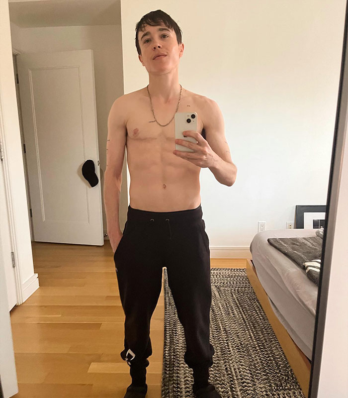 Elliot Page Shows Off Shredded Physique As He Reveals Getting “Hooked” On Boxing