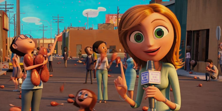 Anna Faris in Cloudy with a Chance of Meatballs Anna Faris in Cloudy with a Chance of Meatballs