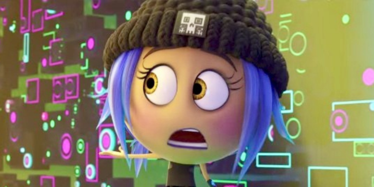Anna Faris in The Emoji Movie Anna Faris in The Emoji Movie