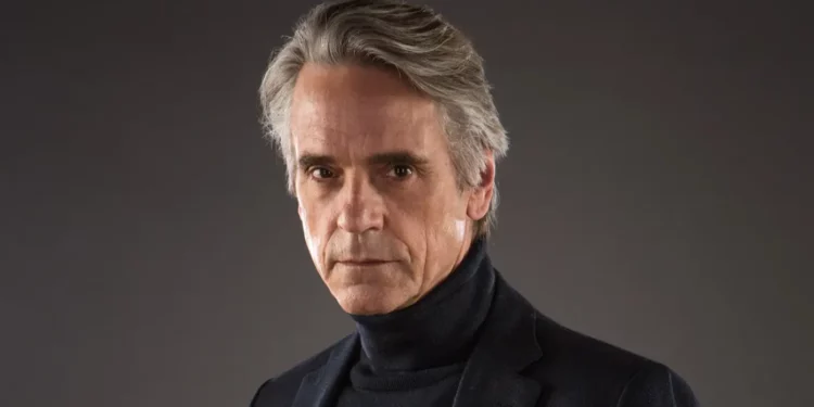 English actor Jeremy Irons