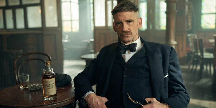 Paul Anderson scene from Peaky Blinder Paul Anderson scene from Peaky Blinder