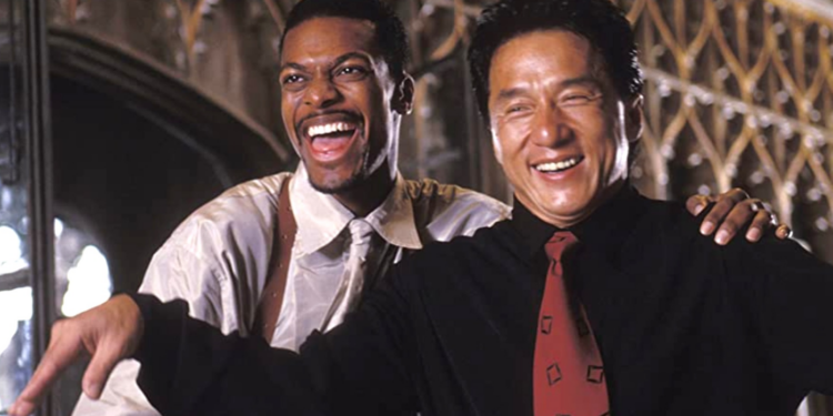 Chris Tucker and Jackie Chan in Rush Hour (1998) Chris Tucker and Jackie Chan in Rush Hour (1998)
