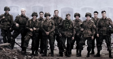 cast of the 2001 HBO miniseries Band of Brothers