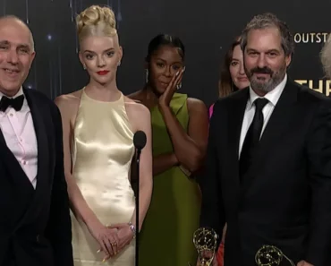the cast and crew of The Queen's Gambit